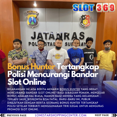 Bonus Hunter Tertangkap Polisi Mencurangi Bandar Slot Online