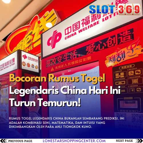 Bocoran Rumus Togel Legendaris China Hari Ini Turun Temurun